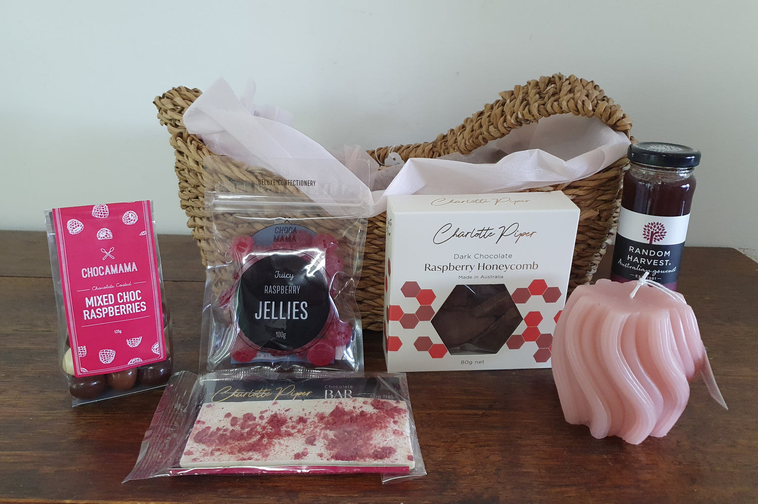 Pink Raspberry Basket