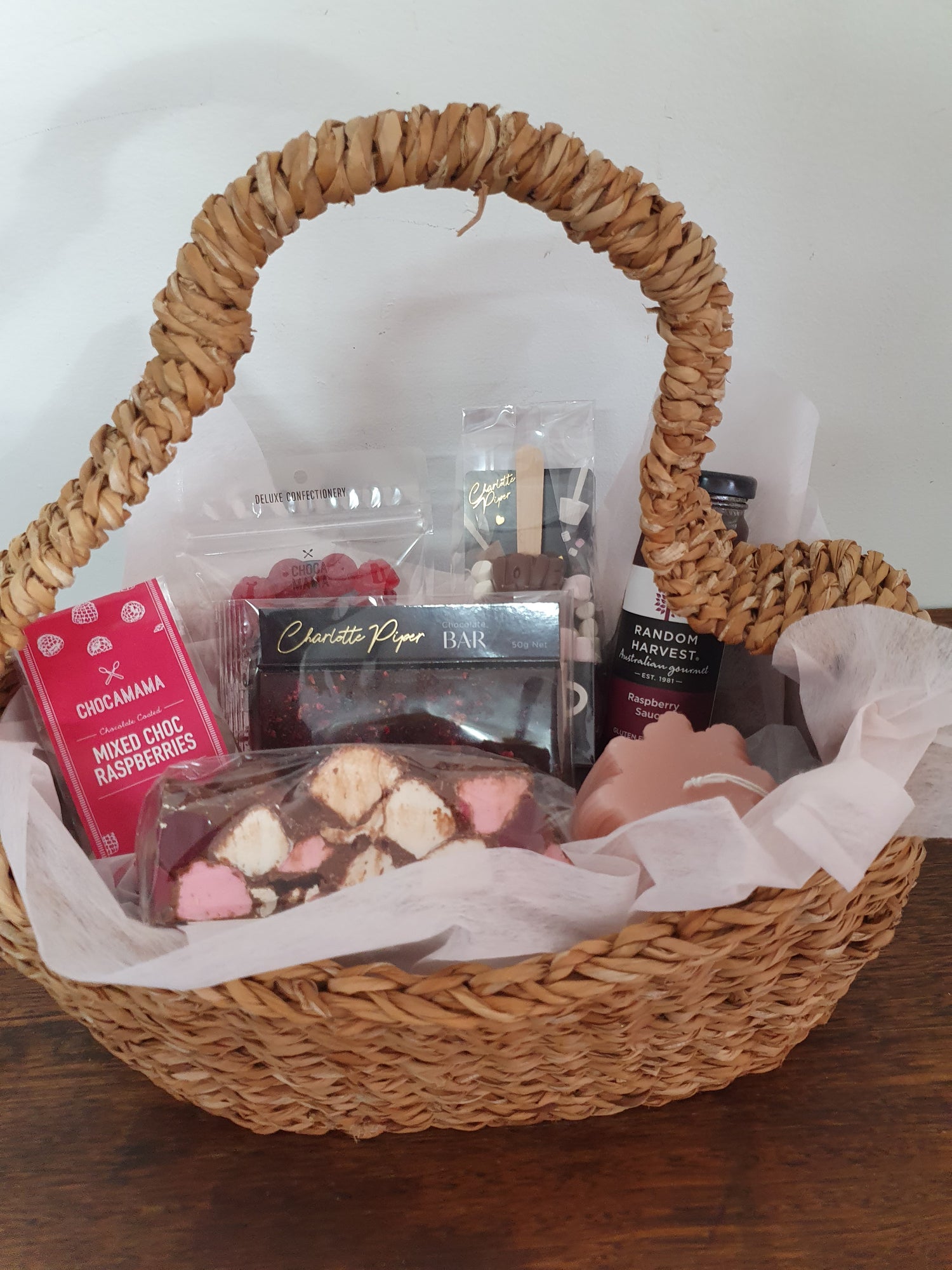 Pink Raspberry Basket