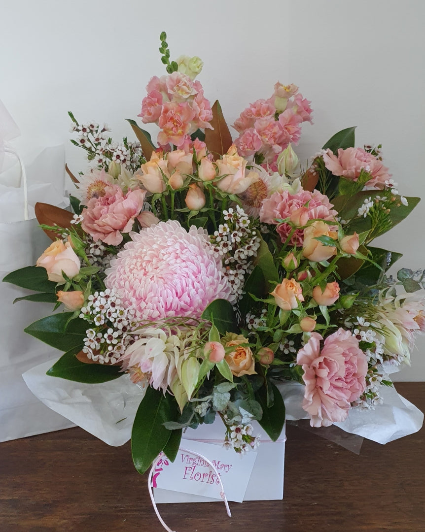 Pastel Box Arrangement