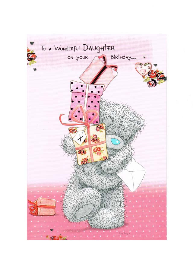 DAUGHTER BIRTHDAY CARD