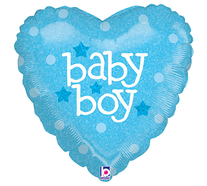 A Baby boy balloon can be delivered to Bendigo hospitals to welcome the new  addition.